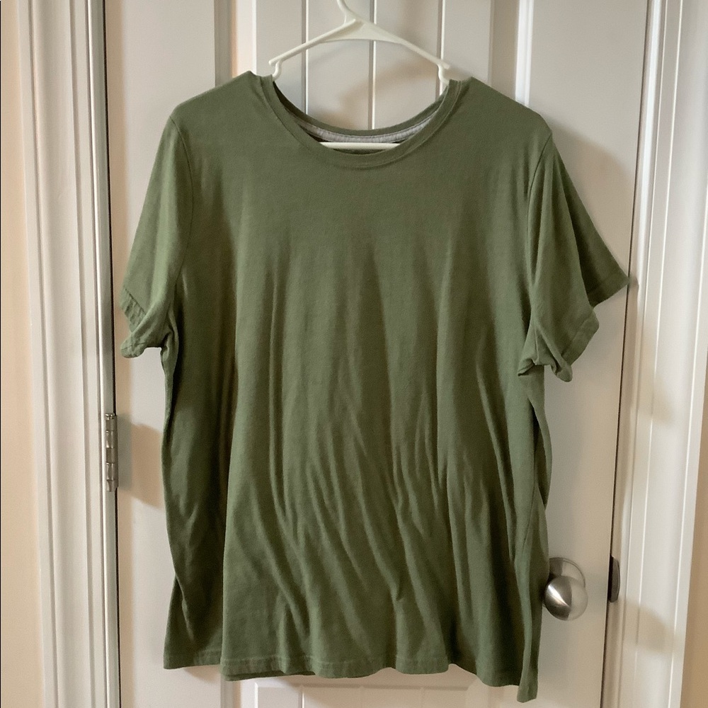 Women’s Olive Green Time and Tru Tshirt